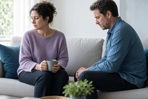 Illustration for Talking About a Sexless Marriage with Honesty and Calm