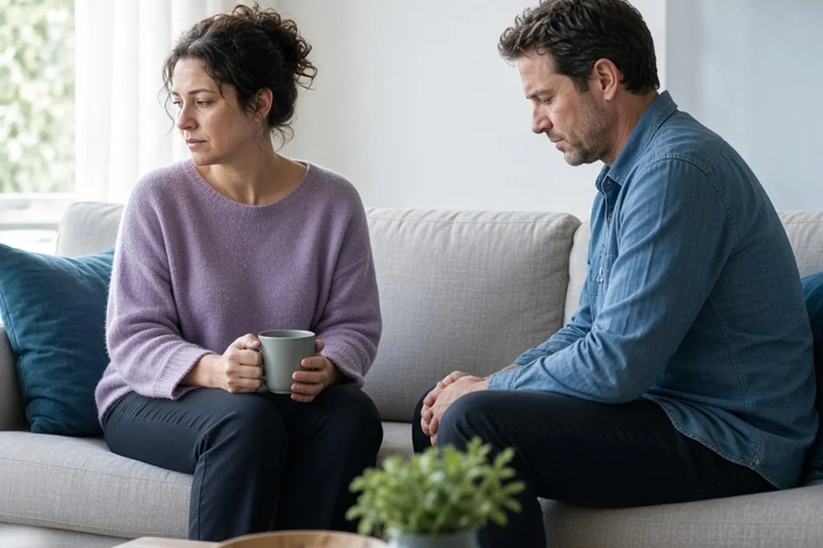Illustration for Talking About a Sexless Marriage with Honesty and Calm