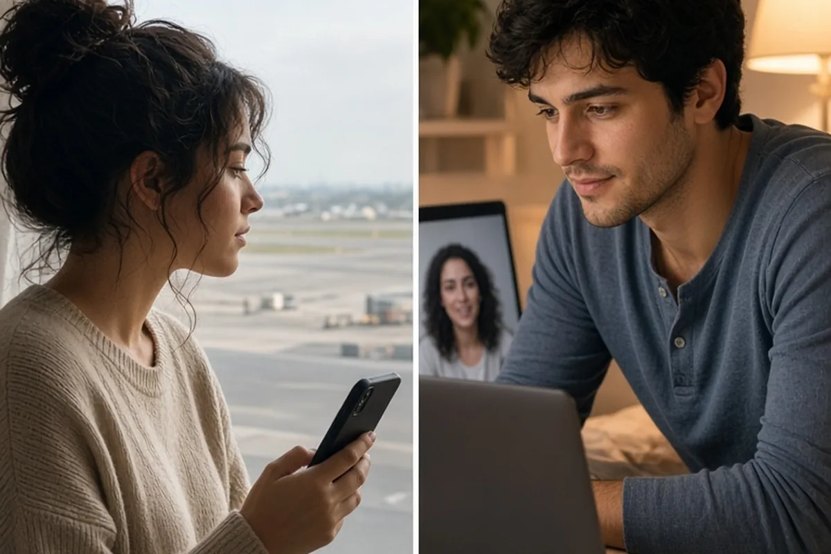 Illustration for Long Distance Relationship Intimacy: How to Stay Close