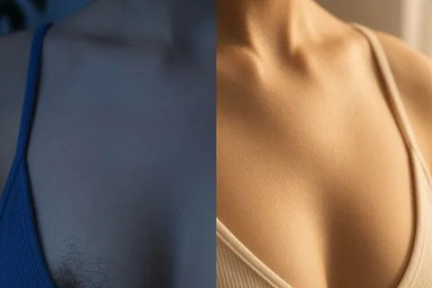 Illustration for Hairy Nipples: Why It Happens and What You Can Do