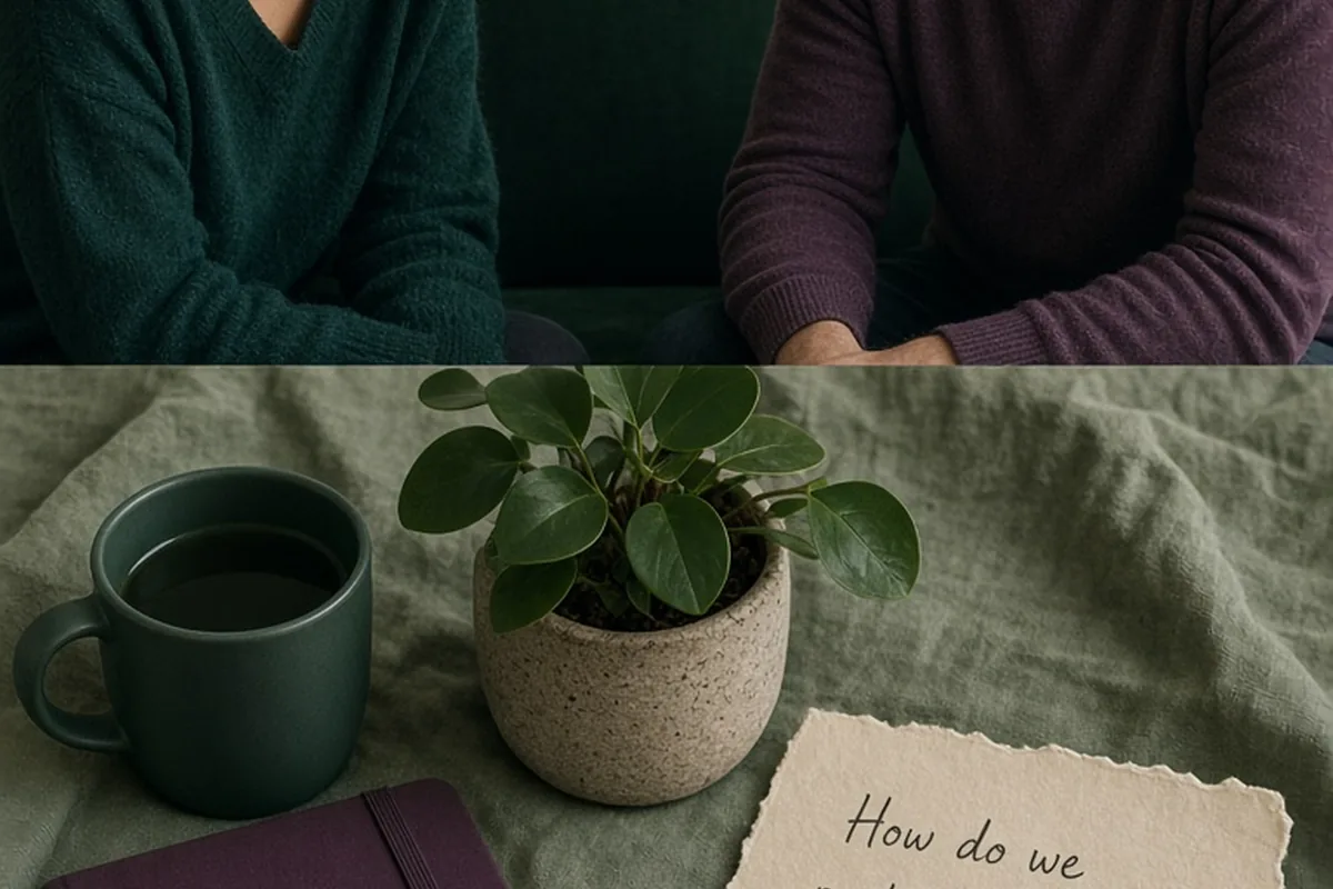 Illustration for Relationship Boundaries Questions for Couples to Build Trust