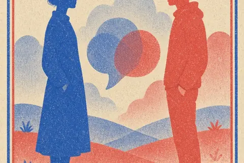 Illustration for Things to Talk About with Your Crush to Build Connection