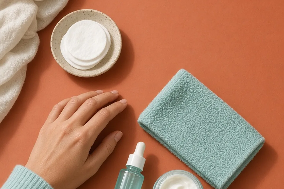 Illustration for Skincare Routine for Dry Skin to Restore Lasting Comfort