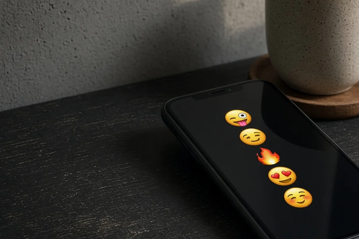 Illustration for Emojis Guys Use to Flirt and How to Read Them