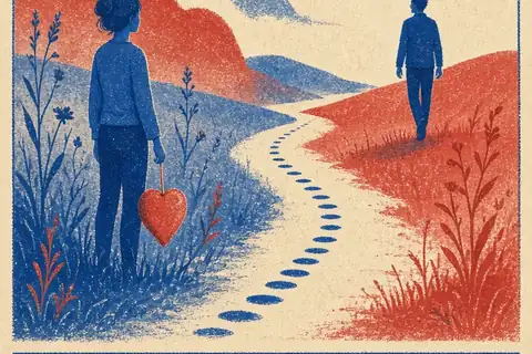 Illustration for Stop Chasing Him to Regain Clarity and Self-Respect