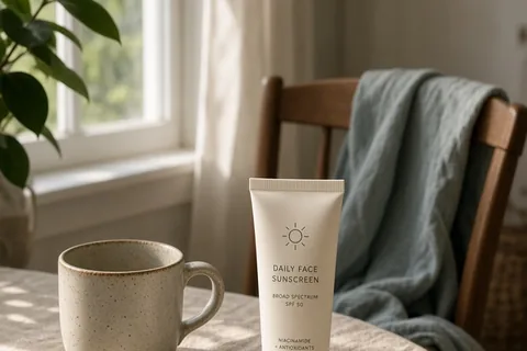 Illustration for Can Face Sunscreen Be Used on Body for Full Coverage?