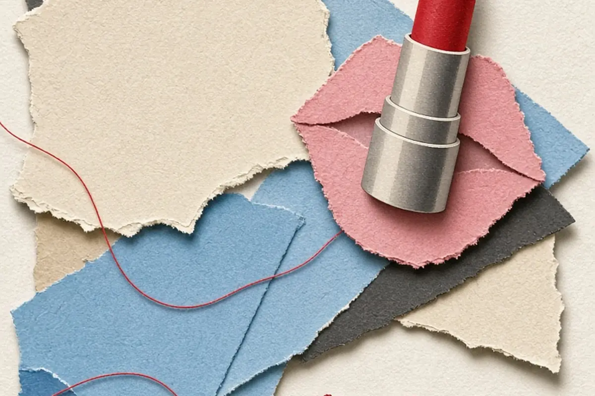 Illustration for Why Does Red Lipstick Look Pink on Me? Causes and What to Do