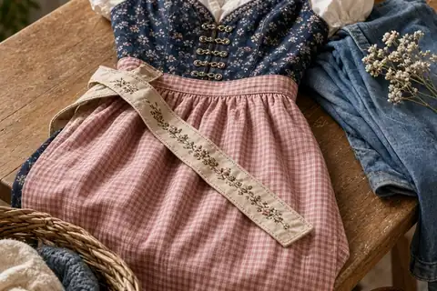 Illustration for What Do Women Wear for Oktoberfest? Outfit Ideas and Tips