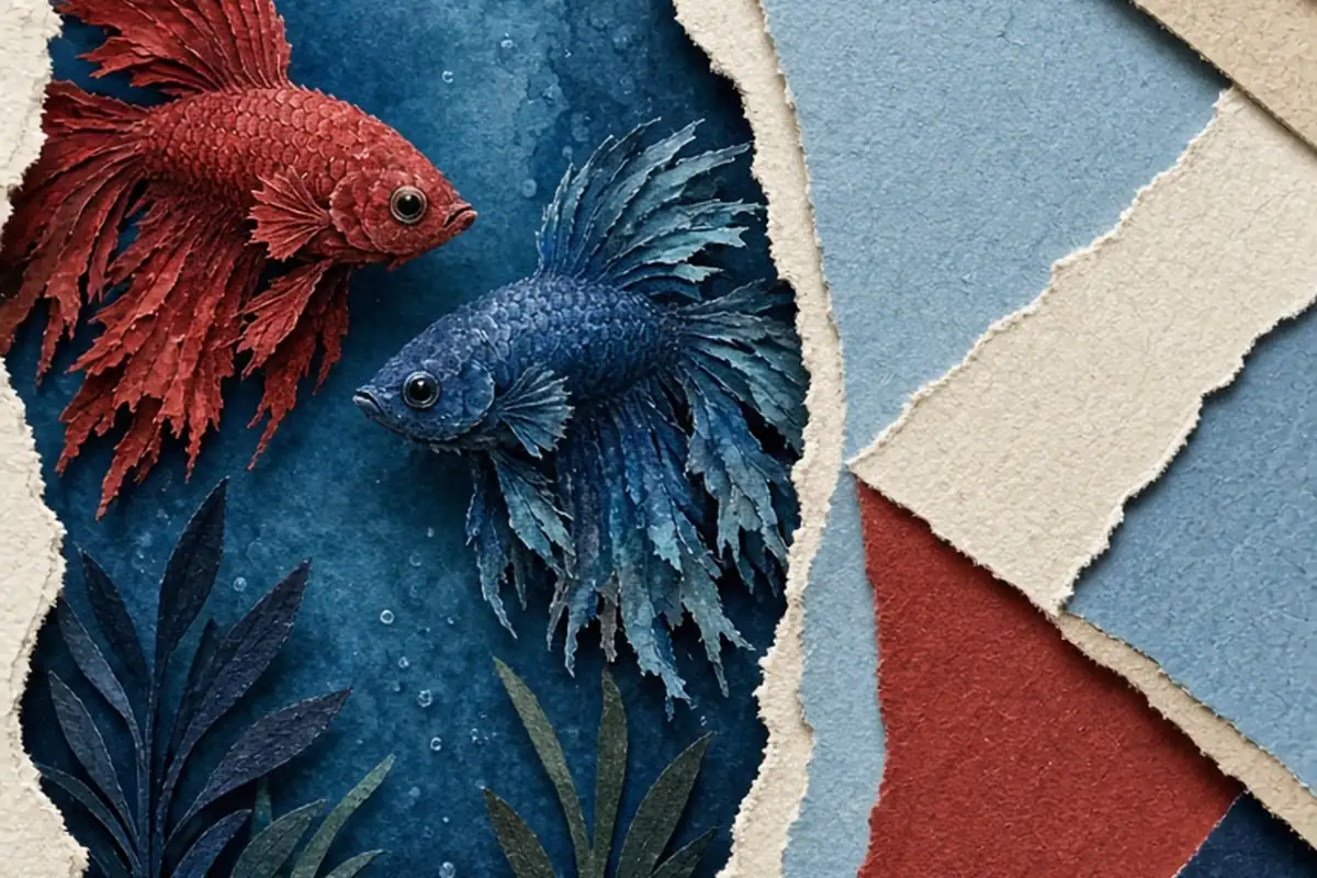 Illustration for Do Female Betta Fish Fight Each Other?