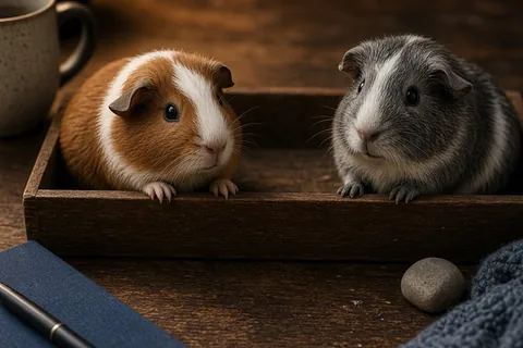 Illustration for Are Male or Female Guinea Pigs More Affectionate? Key Differences Explained