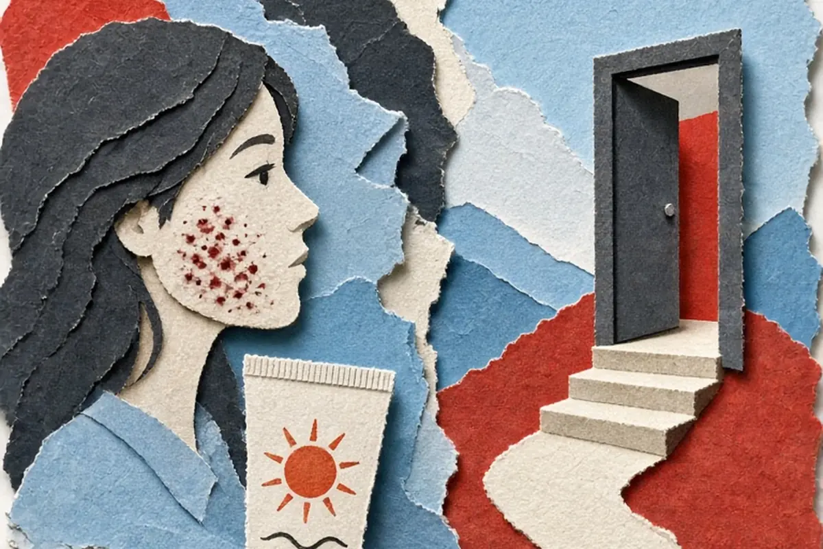 Illustration for Can Sunscreen Clog Pores? How to Choose Non-Comedogenic Formulas