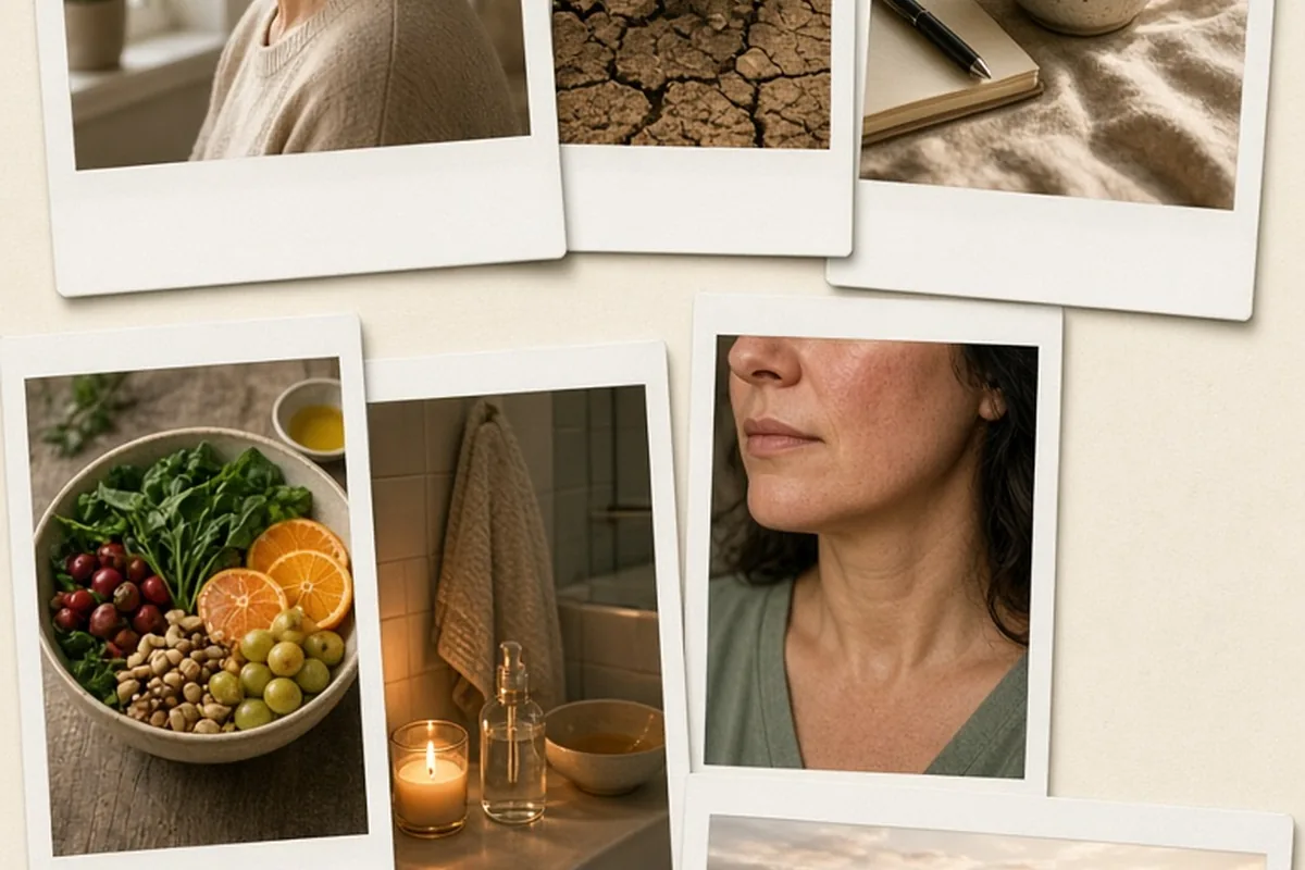 Illustration for Does Menopause Cause Rosacea? Hormonal Links and Solutions
