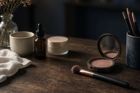 Illustration for Can You Wear Makeup After a Chemical Peel?