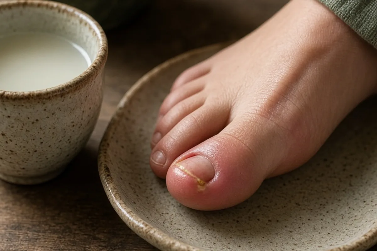 Illustration for Will a Pedicure Help an Ingrown Toenail?
