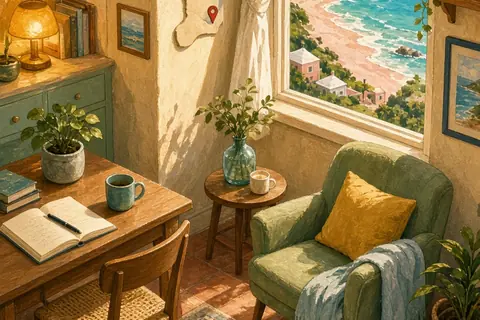 Illustration for Is Bermuda Safe for a Single Woman Traveling Solo?