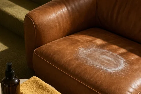 Illustration for How to Remove Sunscreen from Leather Furniture