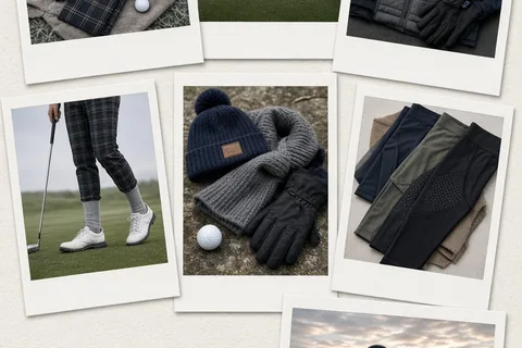 Illustration for What to Wear Golfing When It's Cold for Women