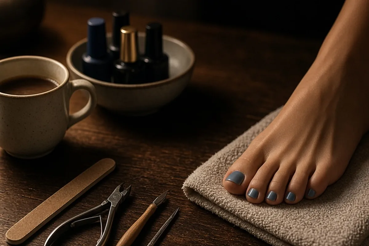 Illustration for What Is the Difference Between a Manicure and a Pedicure?