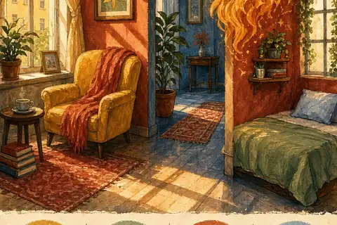 Illustration for Signs a Leo Woman Loves You