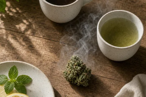 Illustration for Can Smoking Pot Cause Acne? Skin Effects Explained