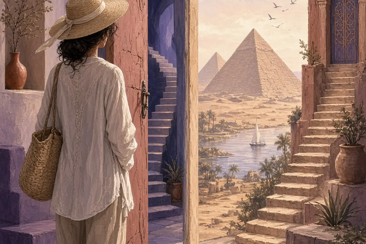 Illustration for What to Wear in Egypt as a Female Tourist