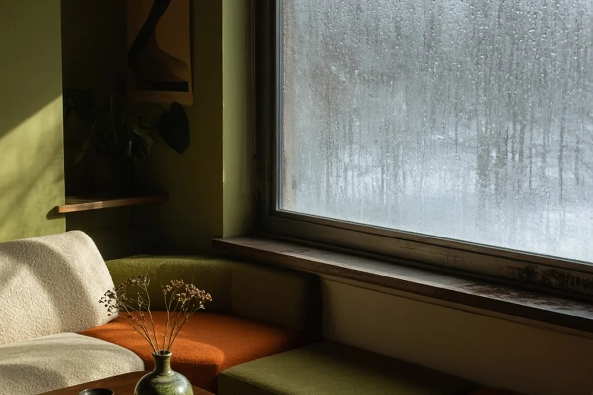 Illustration for Keep Moisture Off Windows in Winter for a Drier Home