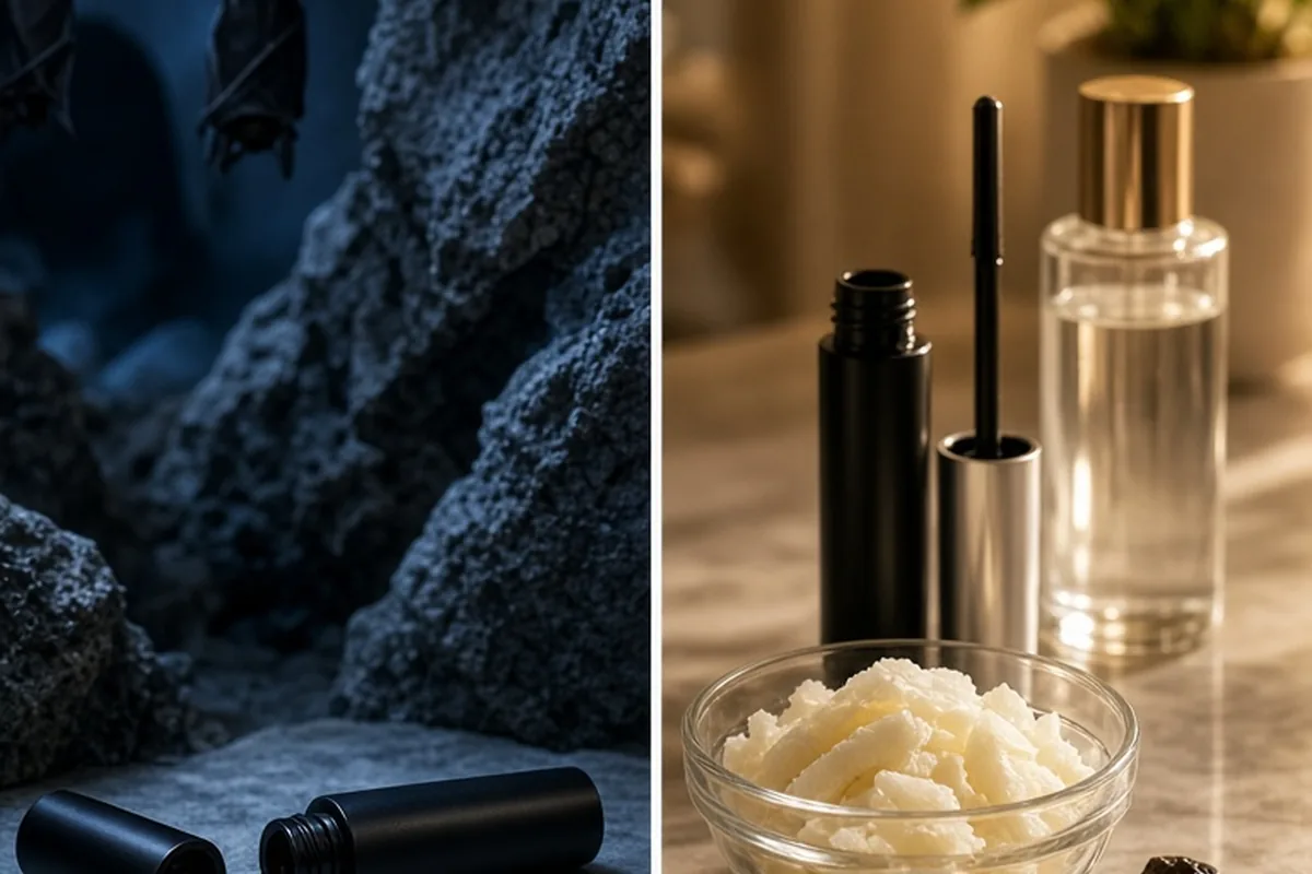 Illustration for Is Mascara Made of Bat Poop? Real Ingredients Explained