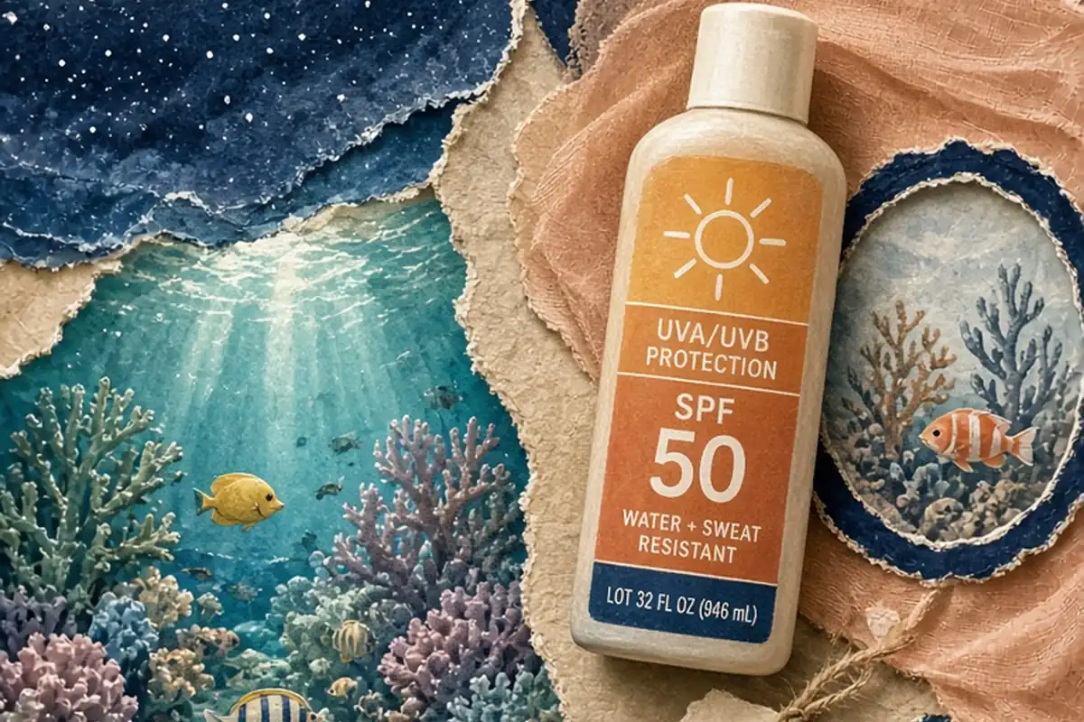 Illustration for Is Neutrogena Beach Defense Reef Safe? What to Know