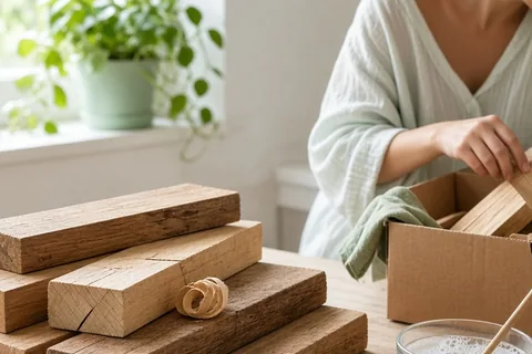 Illustration for Check Wood Moisture Without a Meter for Reliable Building