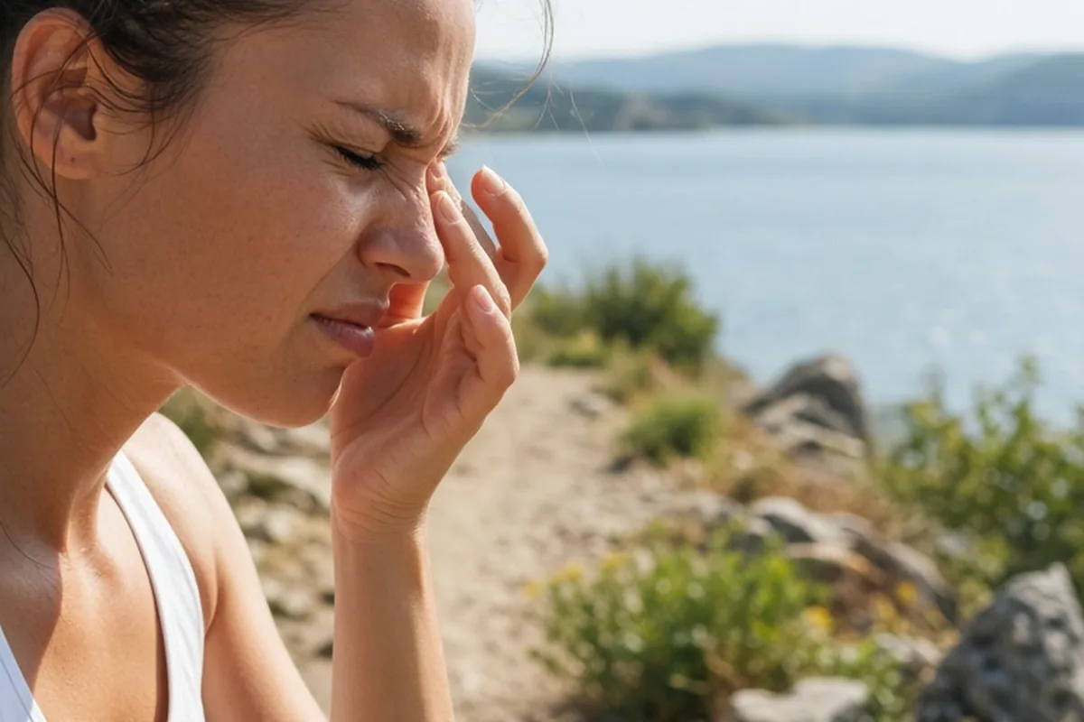 Illustration for Sunscreen in Your Eye: How to Get Immediate Relief