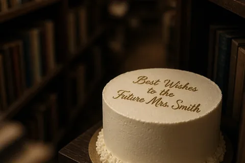 Illustration for What to Write on a Bridal Shower Cake for Every Celebration