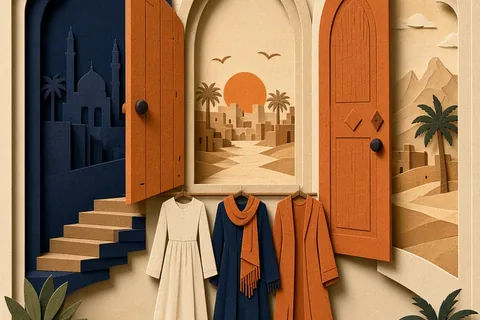Illustration for What Women Wear in Saudi Arabia: A Practical Dress Guide