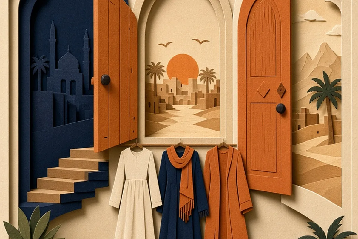 Illustration for What Women Wear in Saudi Arabia: A Practical Dress Guide