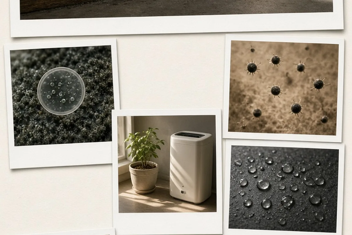 Illustration for Mold Growth Without Moisture: Dormancy and Removal