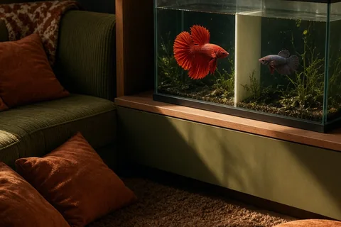 Illustration for Keeping Male and Female Betta Fish Together Safely