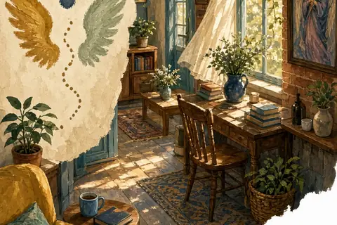Illustration for Are There Female Angels and How Traditions View Them