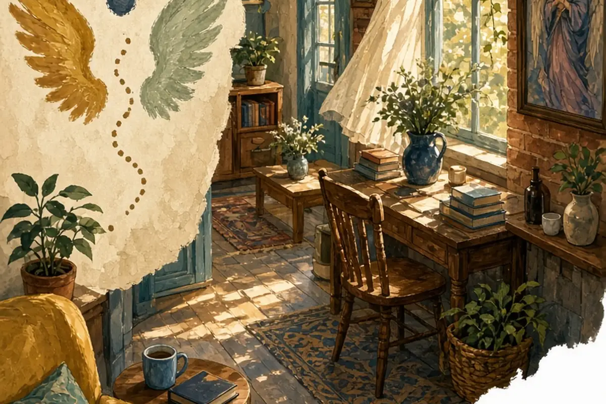 Illustration for Are There Female Angels and How Traditions View Them