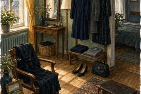 Illustration for What Women Should Wear to a Funeral: Respectful Attire