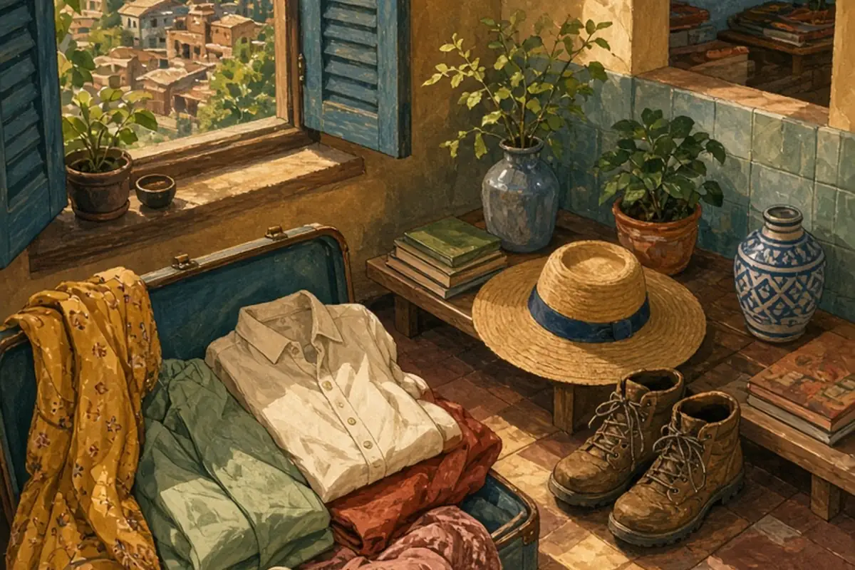 Illustration for What do female tourists wear in pakistan?