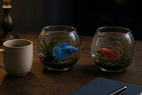 Illustration for Keeping Male and Female Betta Fish Together Safely