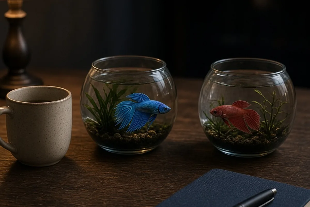 Illustration for Keeping Male and Female Betta Fish Together Safely