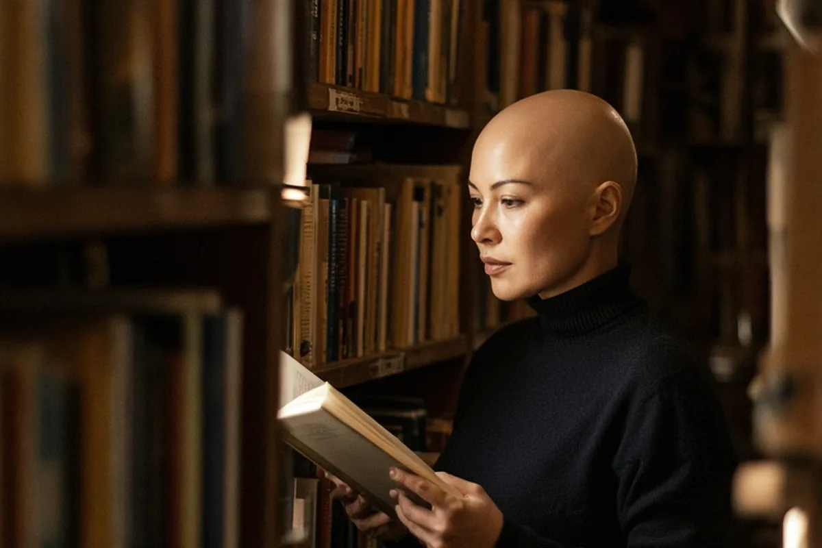 Illustration for Do Men Like Bald Women? What Really Drives Attraction