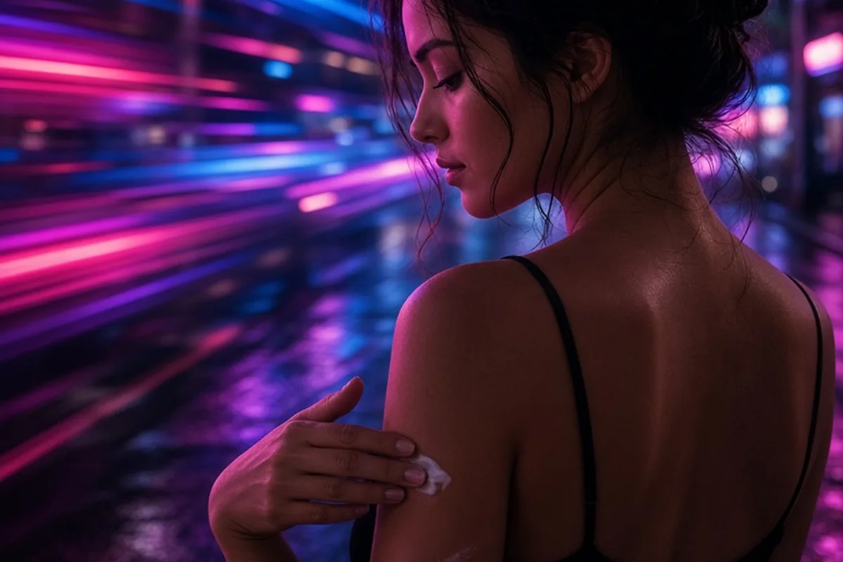 Illustration for Moisturizing Before Self-Tanning for an Even Glow
