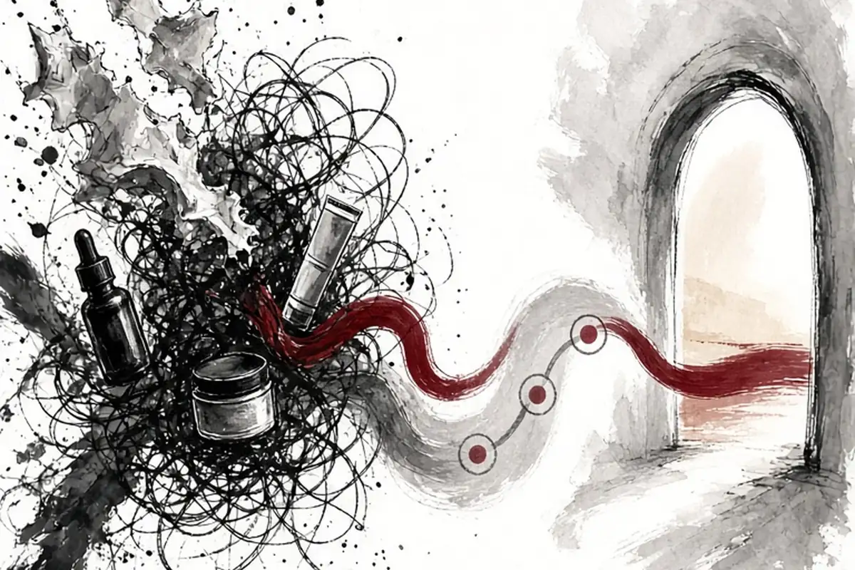 Illustration for Why Your Skincare Is Peeling and How to Stop It