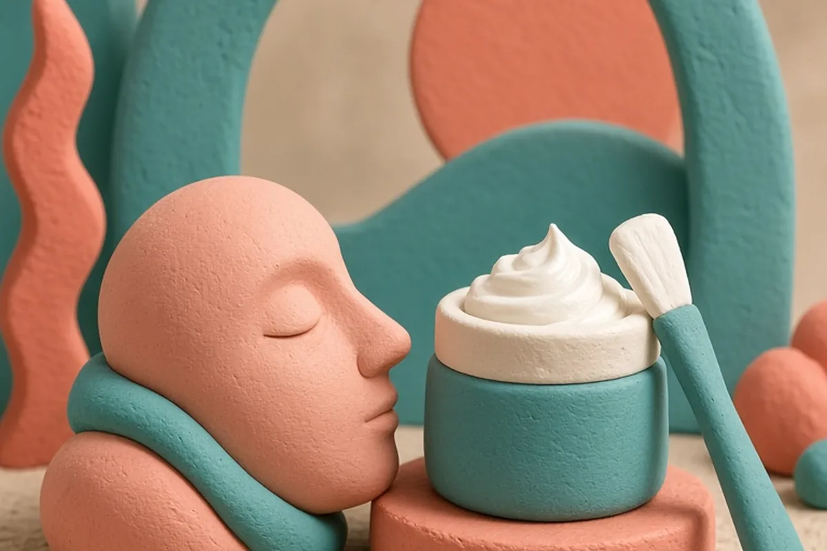 Illustration for Applying Sunscreen During a Facial to Protect Fresh Skin