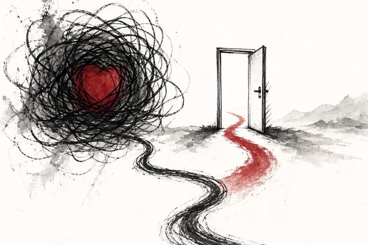 Illustration for Genophobia and Fear of Sex: Finding Calm and Clarity