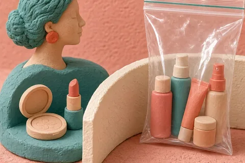 Illustration for Does Makeup Count as Liquid? A Guide to Airport Rules