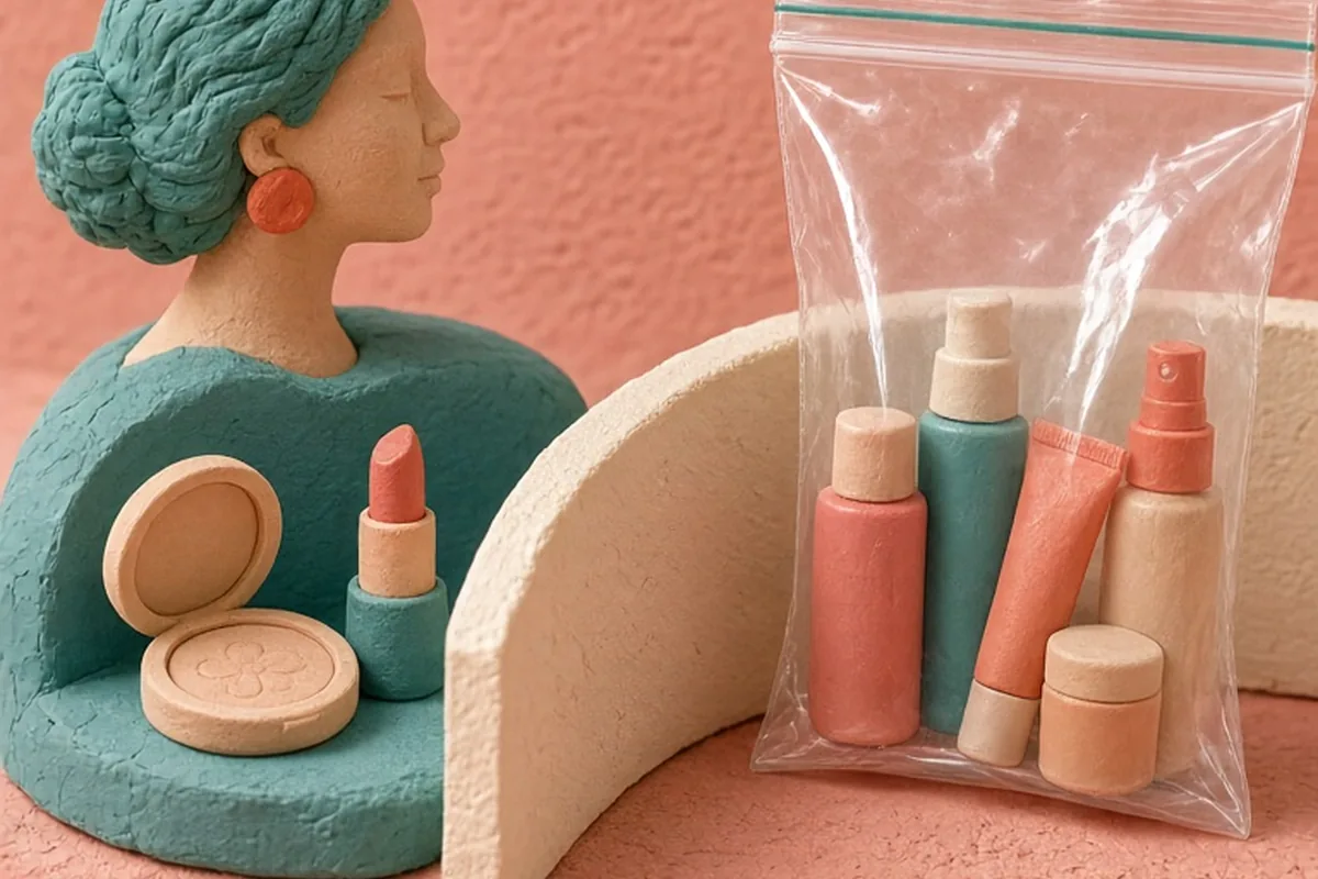 Illustration for Does Makeup Count as Liquid? A Guide to Airport Rules