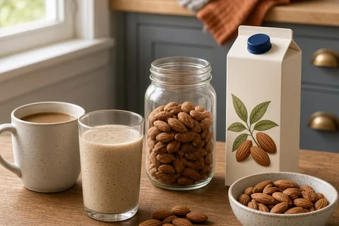 Illustration for Can Almond Milk Cause Acne? Identifying Hidden Skin Triggers