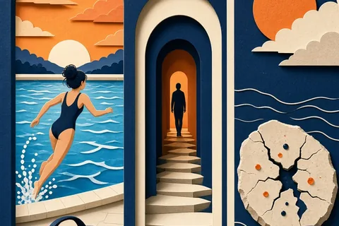Illustration for Does Chlorine Make Acne Worse? How Swimming Affects Skin